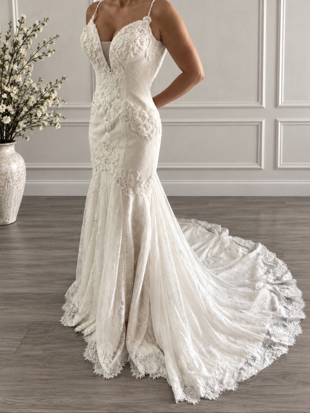 Justin Alexander Signature Wedding Dress Brand New Never Worn Size 6